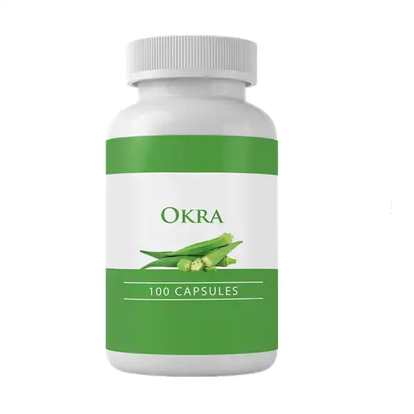 What is okra extract capsules used for?